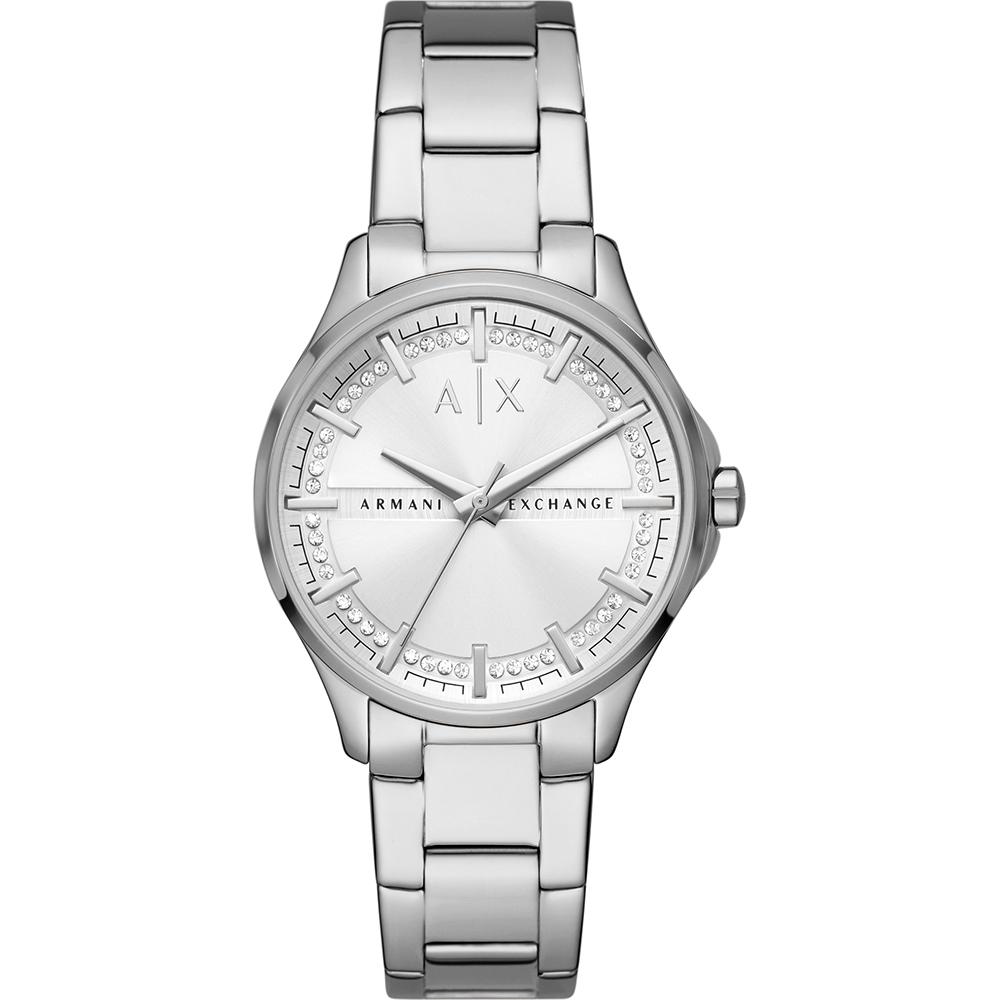 ARMANI EXCHANGE Crystals Lady - AX5256, Silver case with Stainless Steel Bracelet