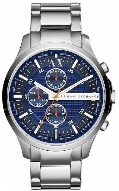 Armani Exchange ARMANI EXCHANGE Hampton Chronograph - AX2155, Silver case with Stainless Steel Bracelet