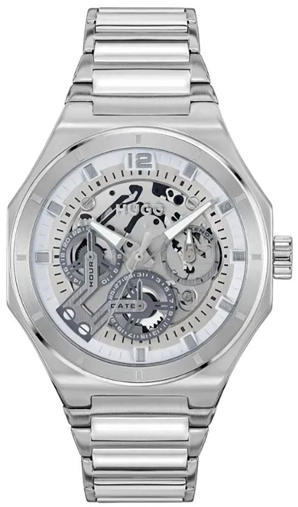 Boss BOSS Grail - 1530377, Silver case with Stainless Steel Bracelet