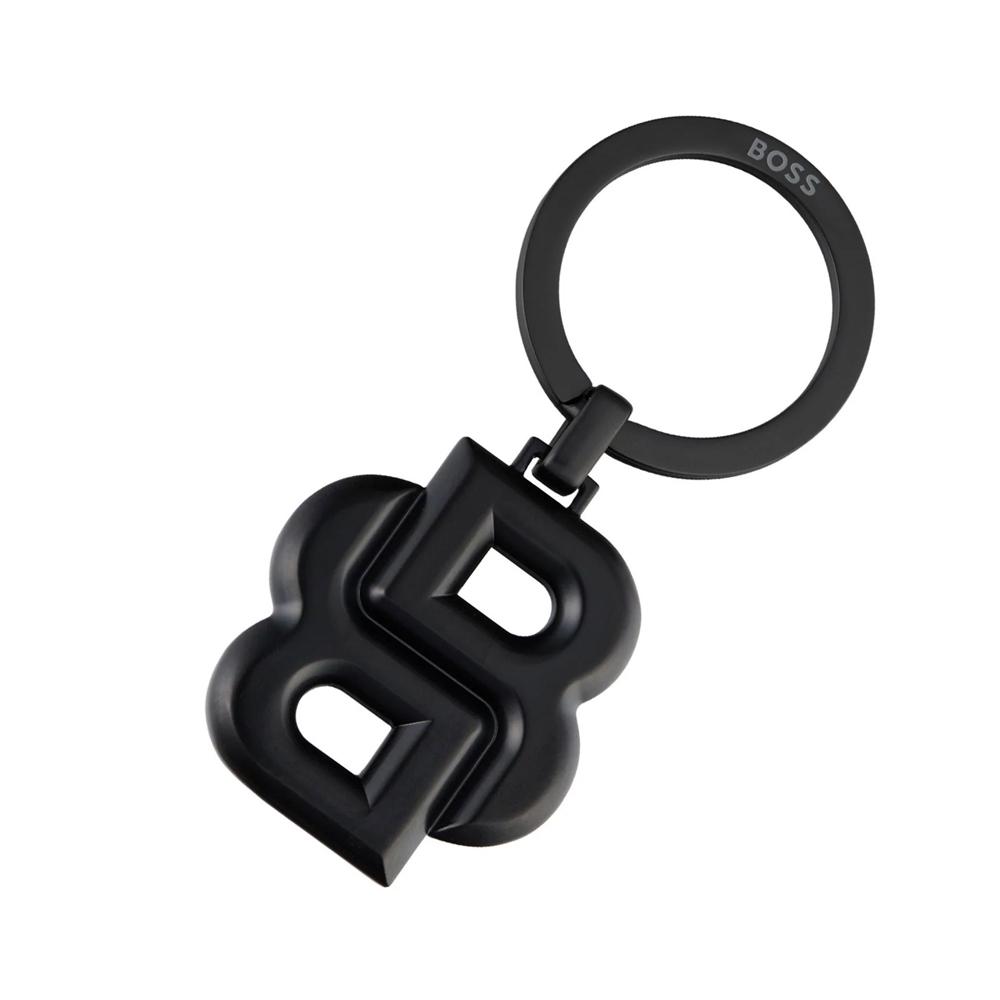 Boss Accessories BOSS Μπρελόκ από ανοξείδωτο ατσάλι Black HAK567A