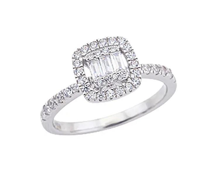 Breeze Jewellery BREEZE Δαχτυλίδι από Ασήμι 925 Silver 116016.4