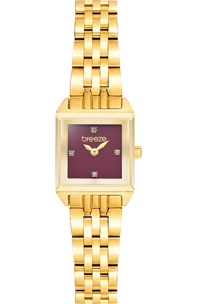 Breeze BREEZE Impress - 212531.9, Gold case with Stainless Steel Bracelet