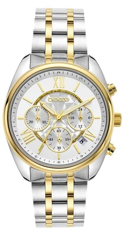  BREEZE Poshius Chronograph - 712521.1, Silver case with Stainless Steel Bracelet 2025