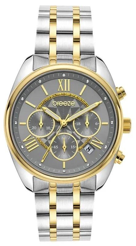  BREEZE Poshius Chronograph - 712521.7, Silver case with Stainless Steel Bracelet 2025