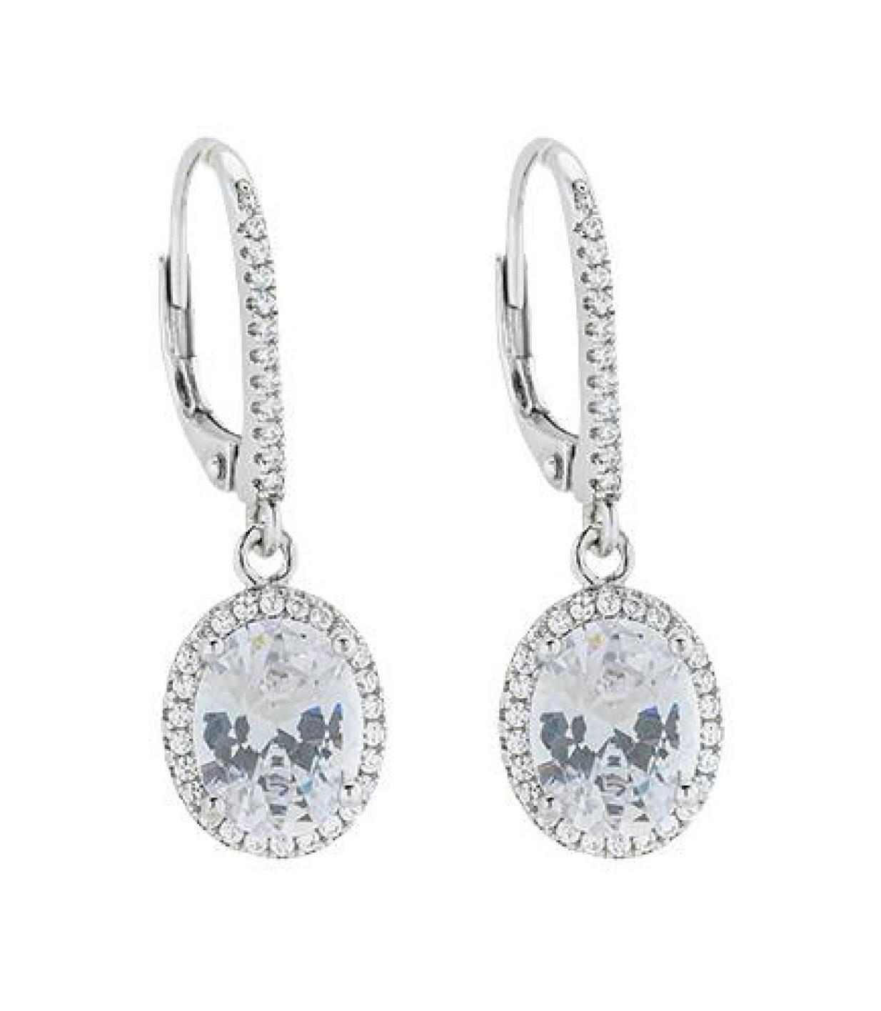 Breeze Jewellery BREEZE Σκουλαρίκια από Ασήμι 925 Silver 216018.4