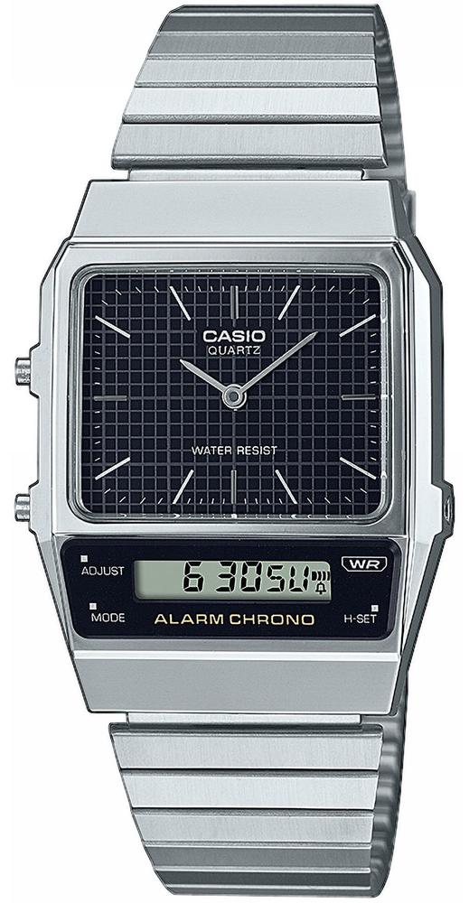 Casio CASIO Collection - AQ-800E-1AEF, Silver case with Stainless Steel Bracelet
