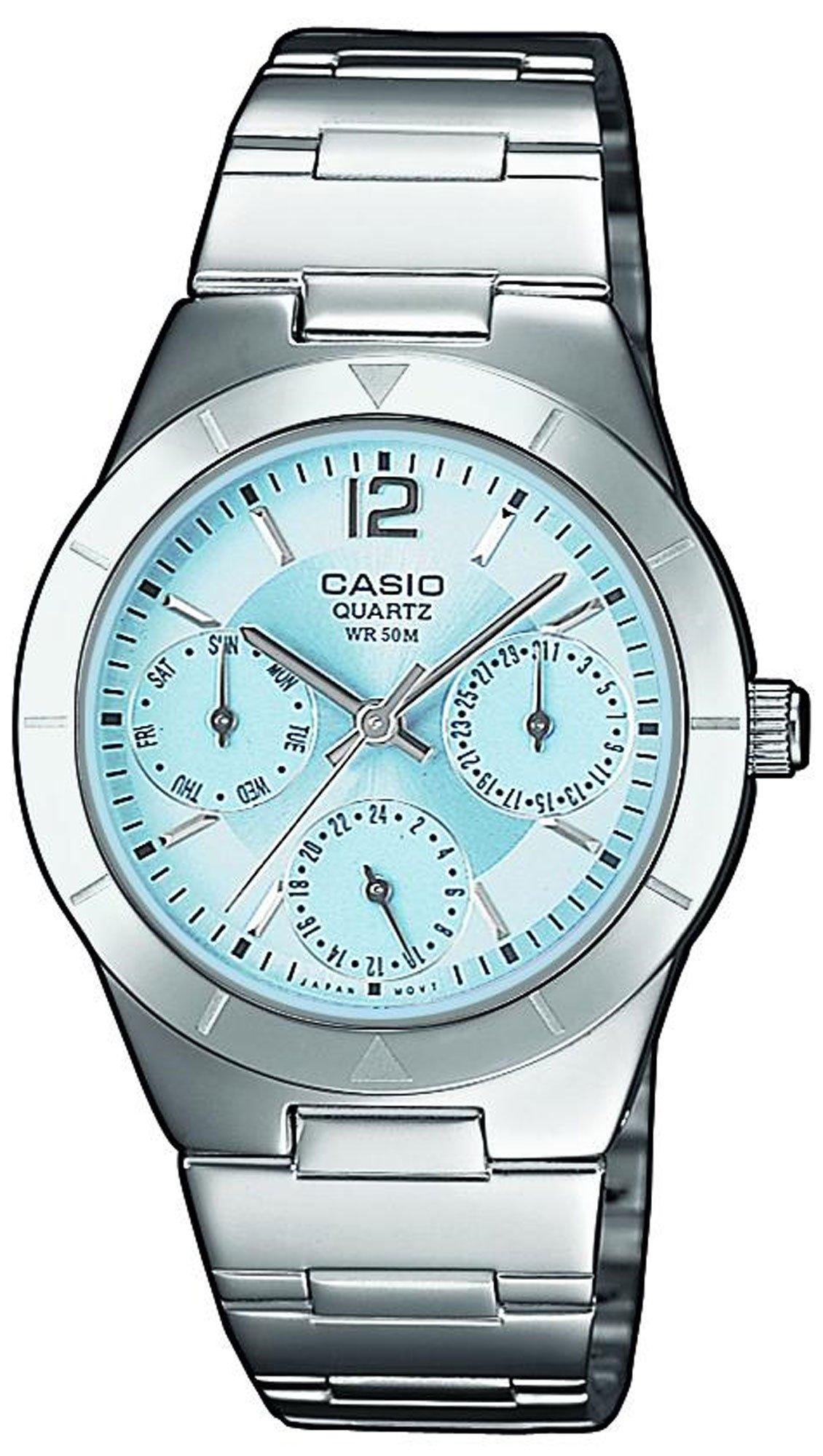  CASIO Collection - LTP-2069D-2AVEF, Silver case with Stainless Steel Bracelet 2025