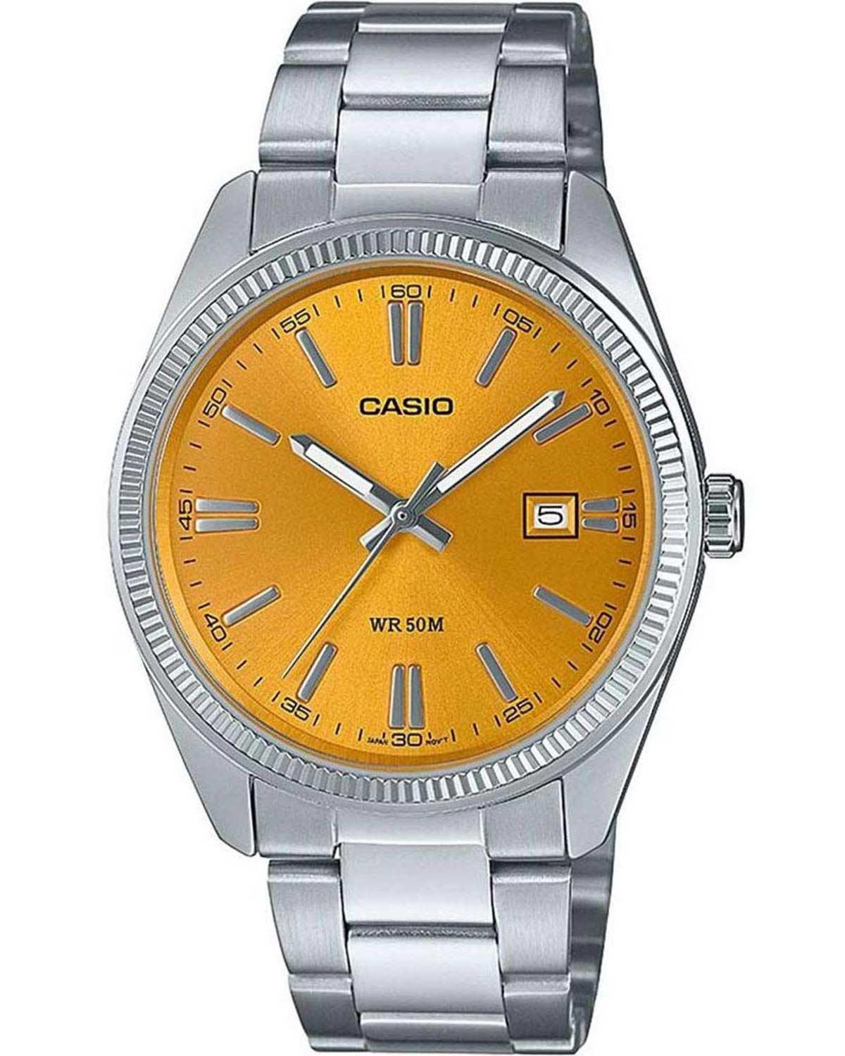 Casio CASIO Collection - MTP-1302PD-9AVEF Silver case with Stainless Steel Bracelet