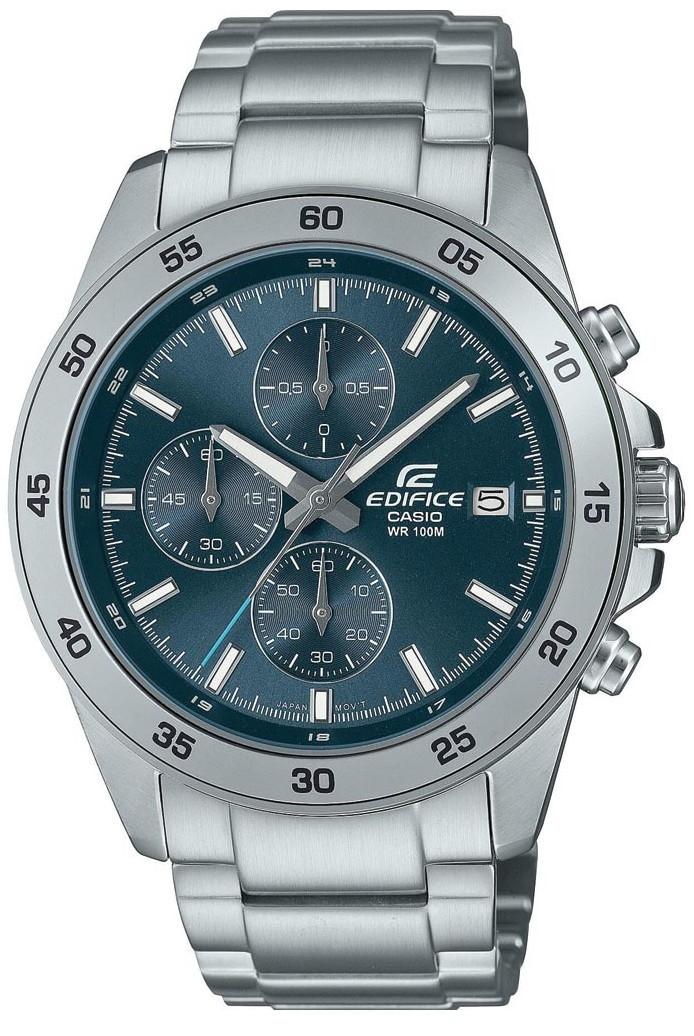 Casio CASIO Edifice Chronograph - EFR-526D-2AVUEF, Silver case with Stainless Steel Bracelet