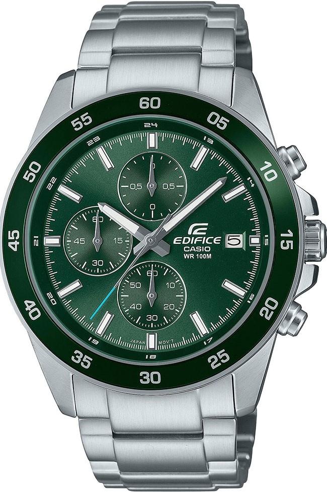 Casio CASIO Edifice Chronograph - EFR-526D-3AVUEF, Silver case with Stainless Steel Bracelet
