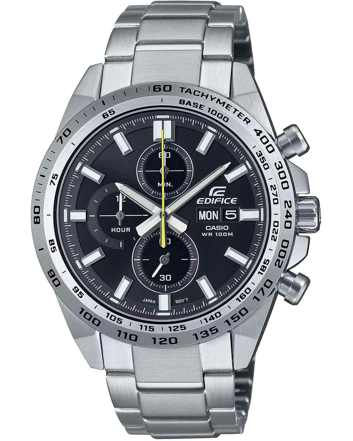 Casio CASIO Edifice Chronograph - EFR-574D-1AVUEF, Silver case with Stainless Steel Bracelet