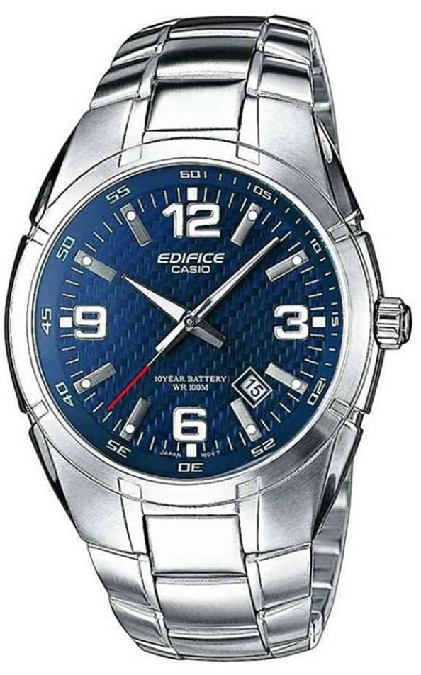 Casio CASIO Edifice - EF-125D-2AVEG, Silver case with Stainless Steel Bracelet