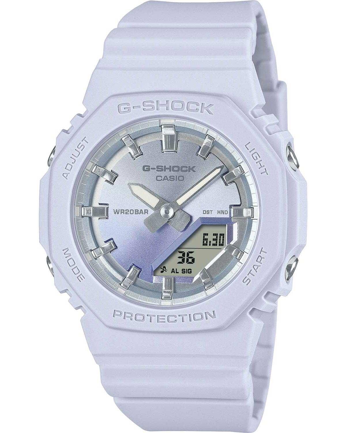 Casio CASIO G-Shock Chronograph - GMA-P2100SG-2AER Purple case with Purple Rubber Strap