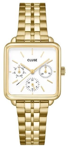  CLUSE La Tetragone - CW13804, Gold case with Stainless Steel Bracelet 2025