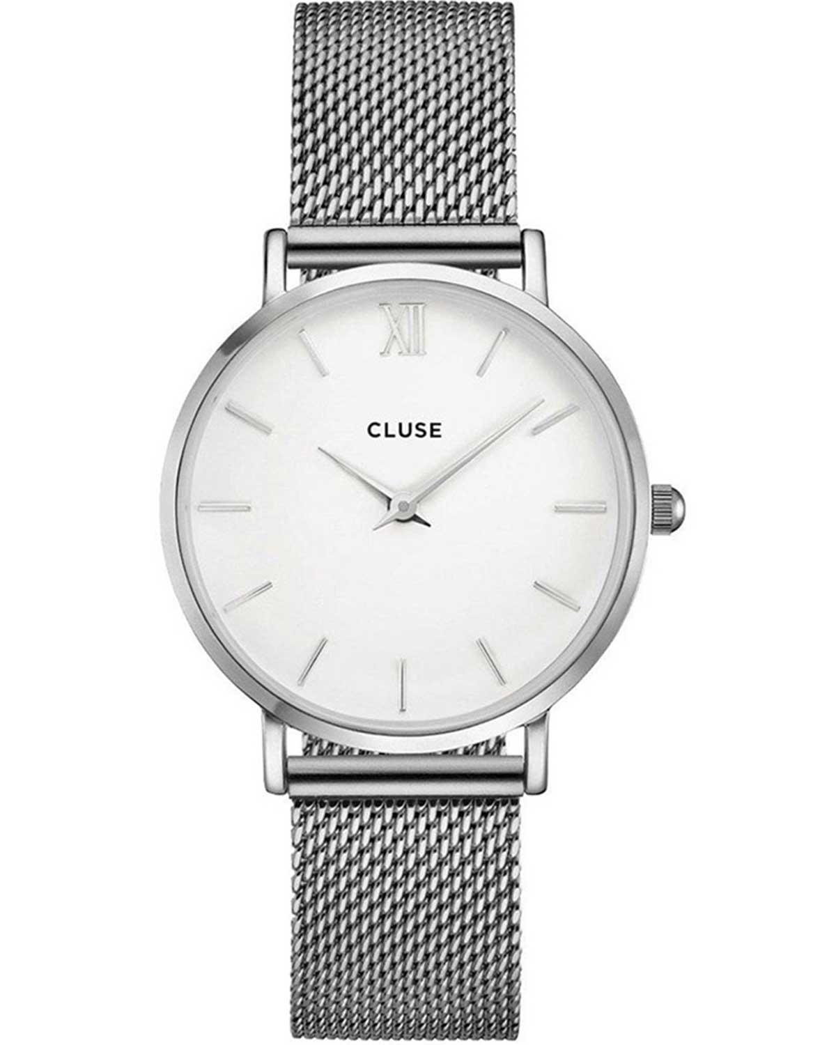  CLUSE Minuit - CW0101203002, Silver case with Stainless Steel Bracelet 2025