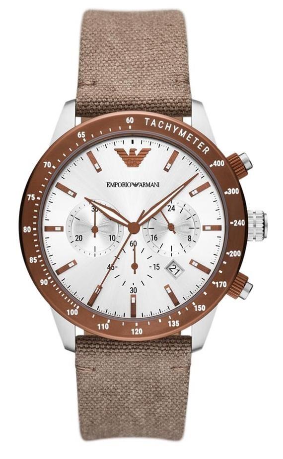 Emporio armani shop mario chronograph