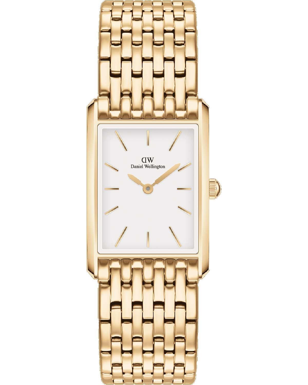 DANIEL WELLINGTON Bound 9-Link Gold - DW00100705, Gold case with Stainless Steel Bracelet