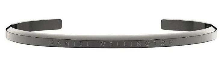 DANIEL WELLINGTON Classic Large Βραχιόλι από ανοξείδωτο ατσάλι Anthracite DW00400384