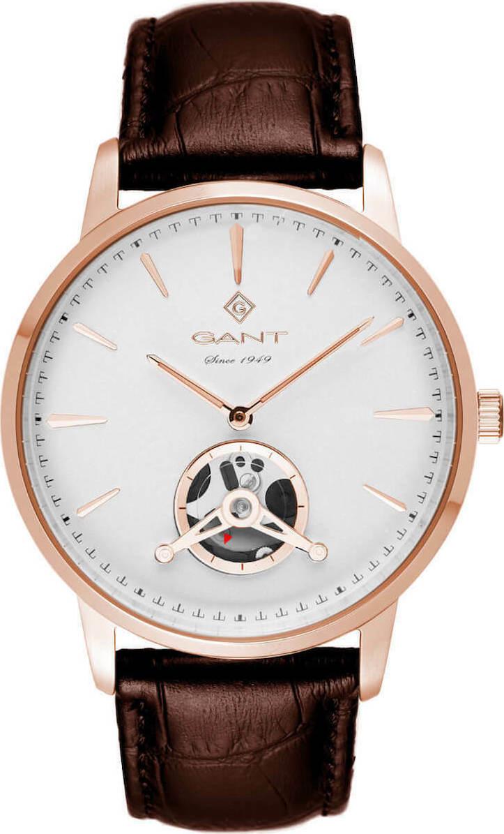 GANT Hempstead - G153004, Rose Gold case with Brown Leather Strap