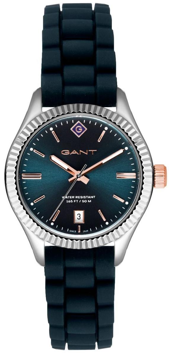 GANT Sussex - G136019, Silver case with Blue Rubber Strap
