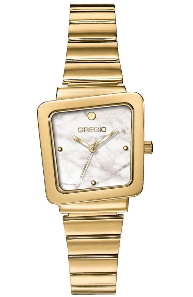 GREGIO Amour - GR490020, Gold case with Stainless Steel Bracelet