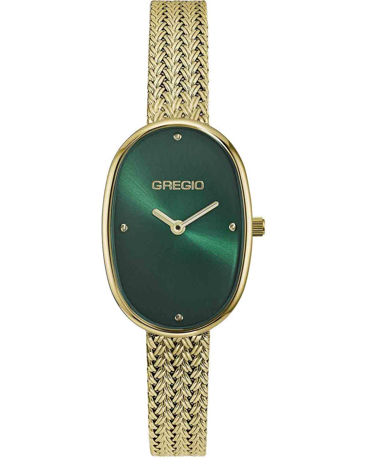 GREGIO Aveline - GR380021, Gold case with Stainless Steel Bracelet