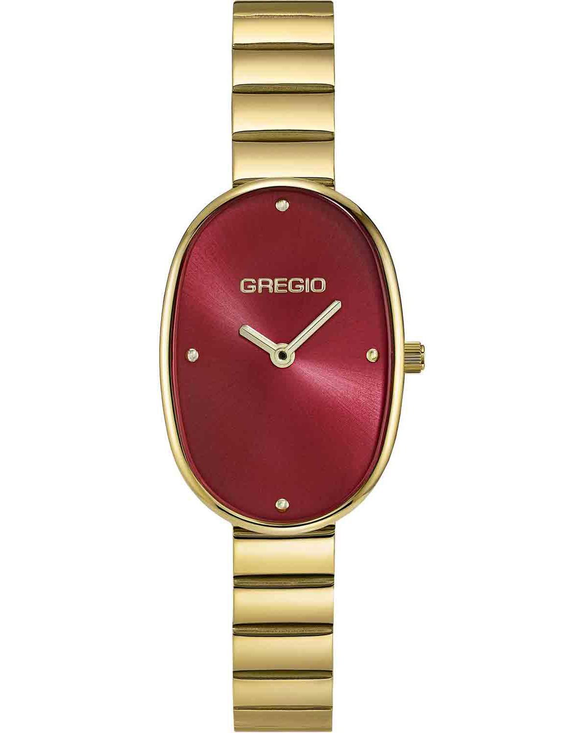 GREGIO Aveline - GR380072, Gold case with Stainless Steel Bracelet