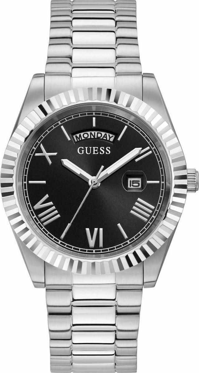Guess GUESS Men's Connoisseur - GW0265G1 , Silver case with Stainless Steel Bracelet