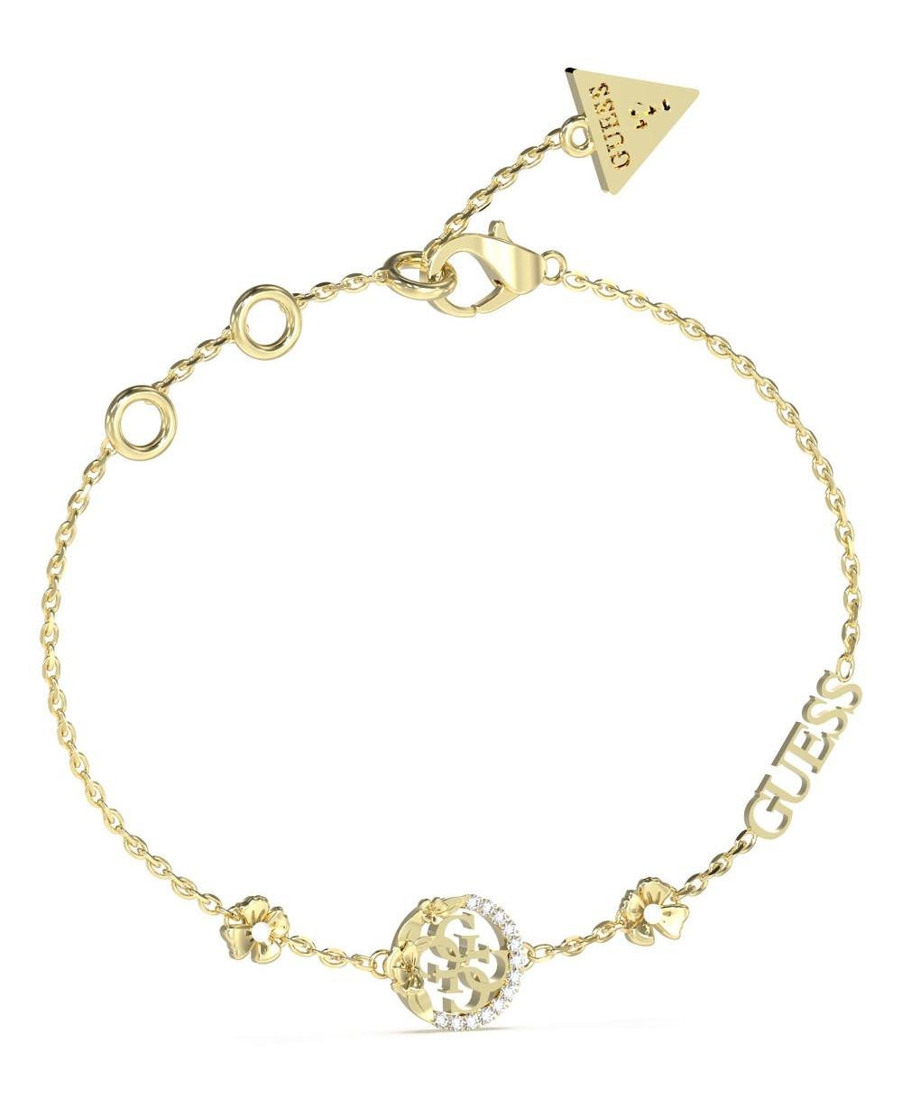  GUESS STEEL Βραχιόλι από Ανοξείδωτο ατσάλι Gold JUBB05039JWYGL 2025