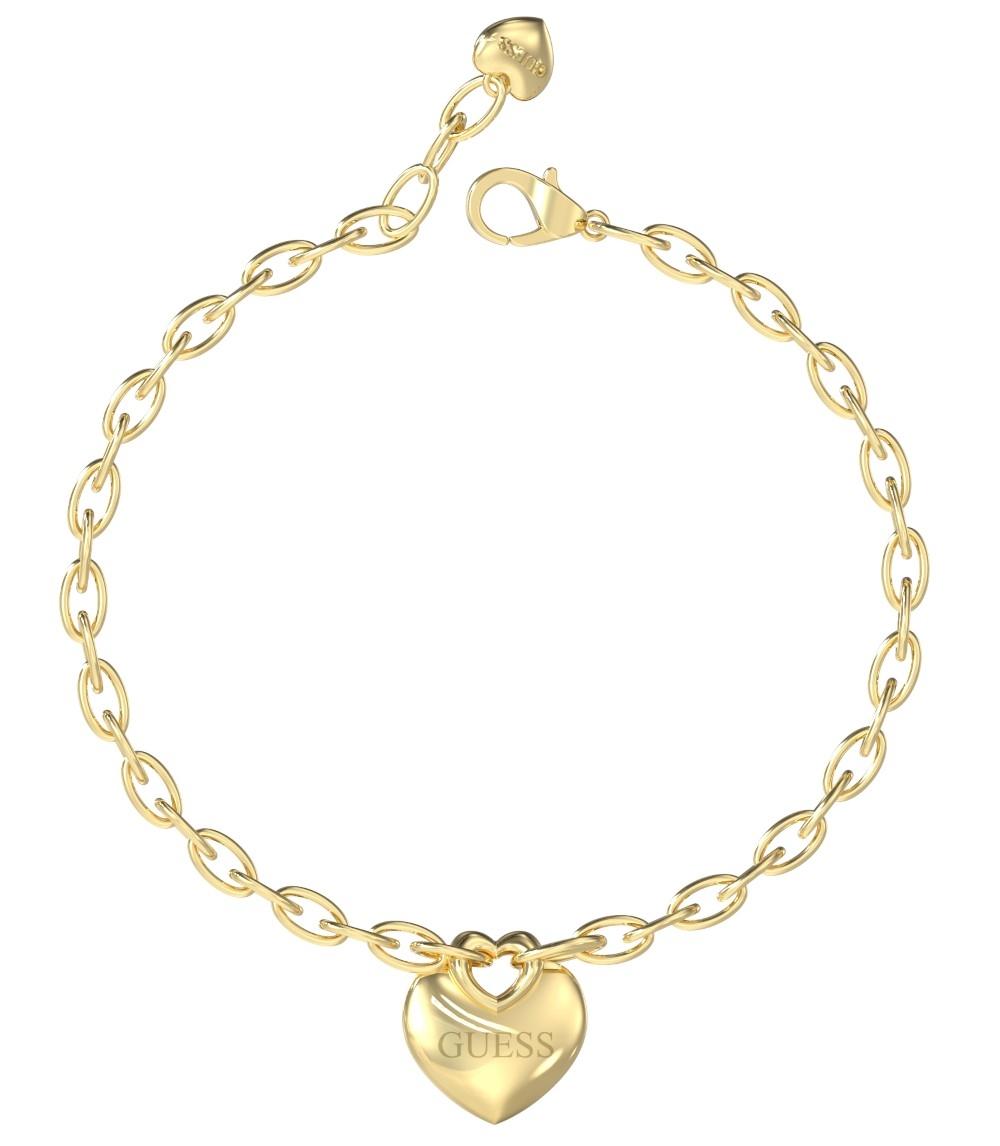  GUESS STEEL Βραχιόλι από Ανοξείδωτο ατσάλι Gold JUBB05217JWYGL 2025