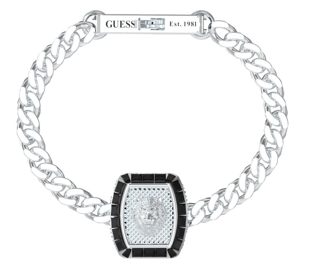 Guess Jewellery GUESS STEEL Βραχιόλι από Ανοξείδωτο ατσάλι Silver JUMB05009JWSTL