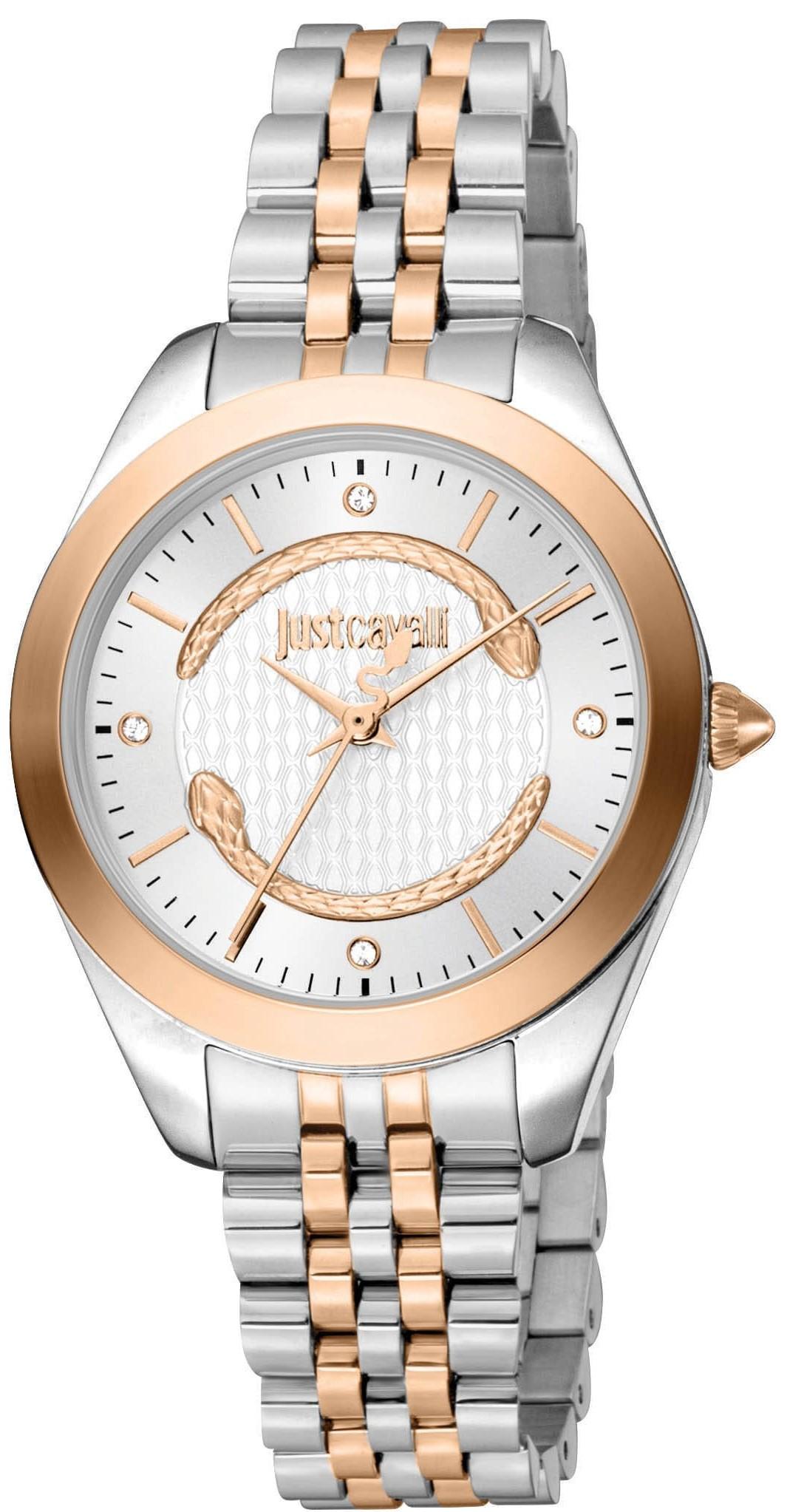  JUST CAVALLI Cerchio - JC1L210M0505, Silver case with Stainless Steel Bracelet 2025