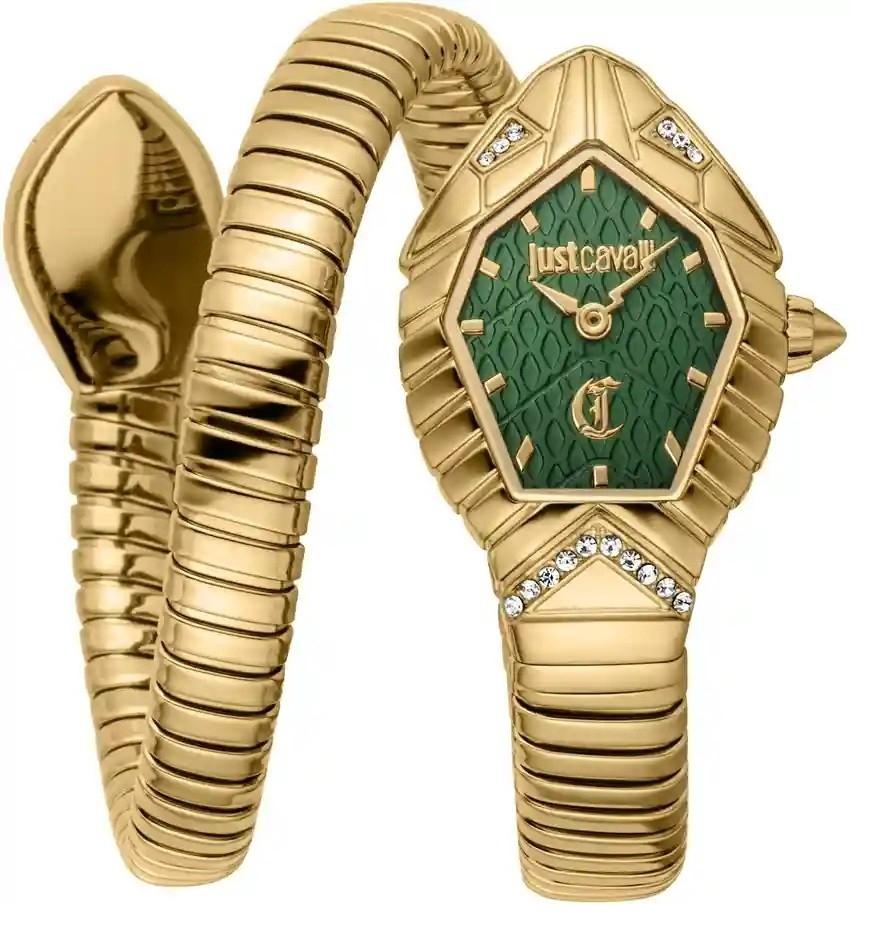  JUST CAVALLI Speranza Snake Crystals - JC1L356M0035, Gold case with Stainless Steel Bracelet 2025