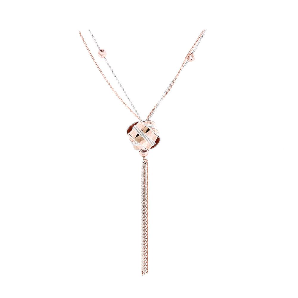  TBS Creations Κολιέ από ροζ χρυσό 14 καρατίων BSN086300 2025