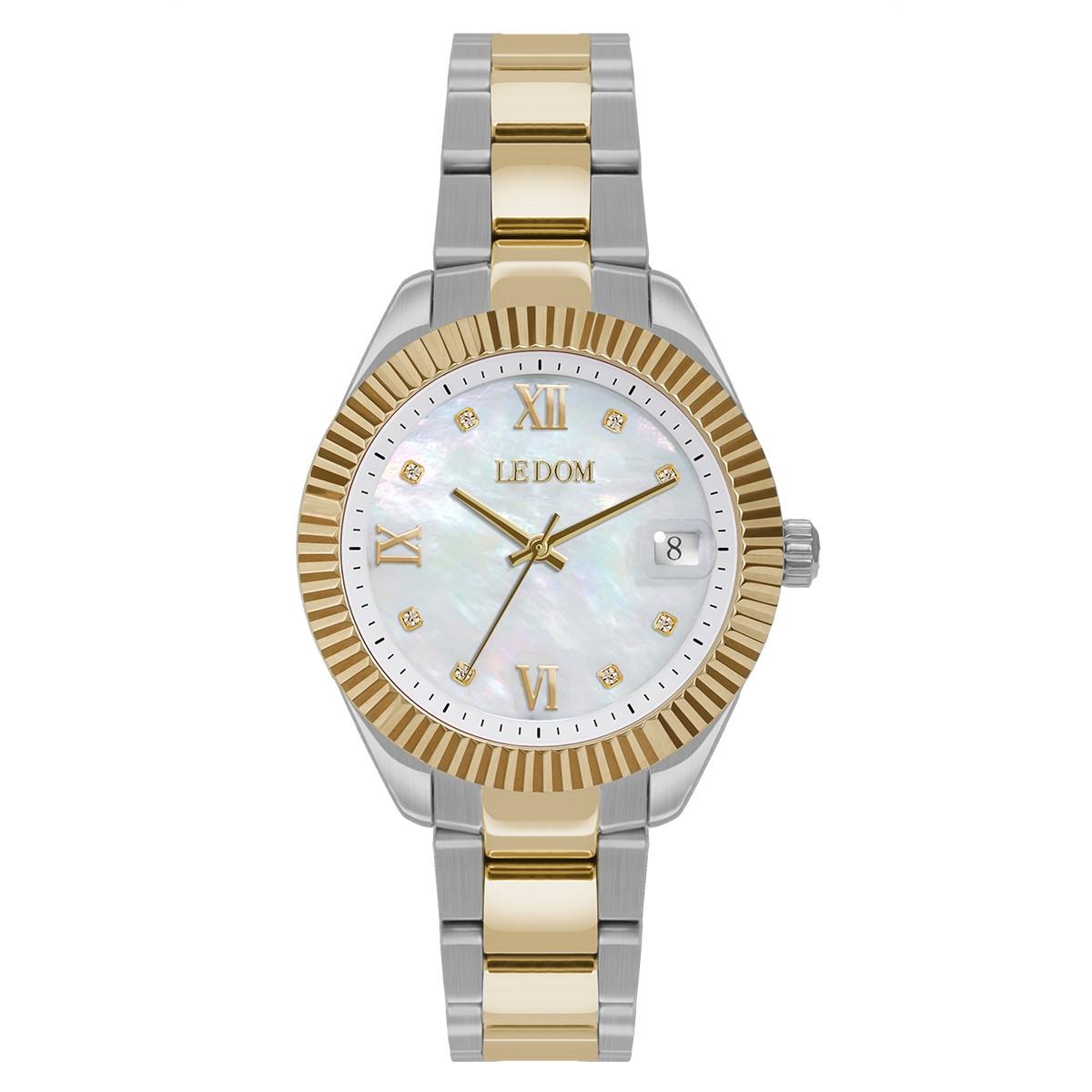  LE DOM Harmony Crystals - LD.1502-2, Silver case with Stainless Steel Bracelet 2025