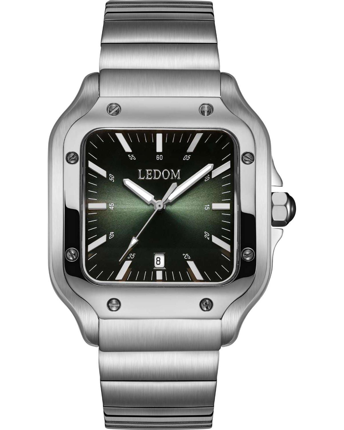 Le Dom LE DOM Vanguard - LD.1501-3, Silver case with Stainless Steel Bracelet