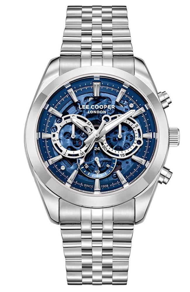 Lee Cooper LEE COOPER Automatic Men's - LC08176.390, Silver case with Metal Bracelet
