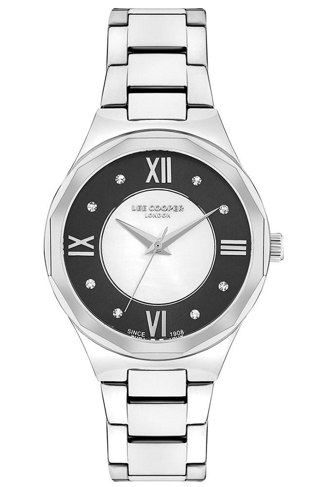  LEE COOPER Crystals - LC07922.330, Silver case with Metal Bracelet 2025