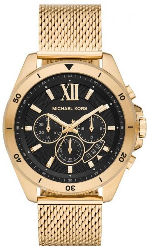 MICHAEL KORS Bayville Chronograph - MK8867, Gold case with Stainless Steel Bracelet