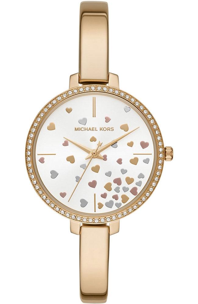 MICHAEL KORS Jaryn Crystals - MK3977, Gold case with Stainless Steel Bracelet