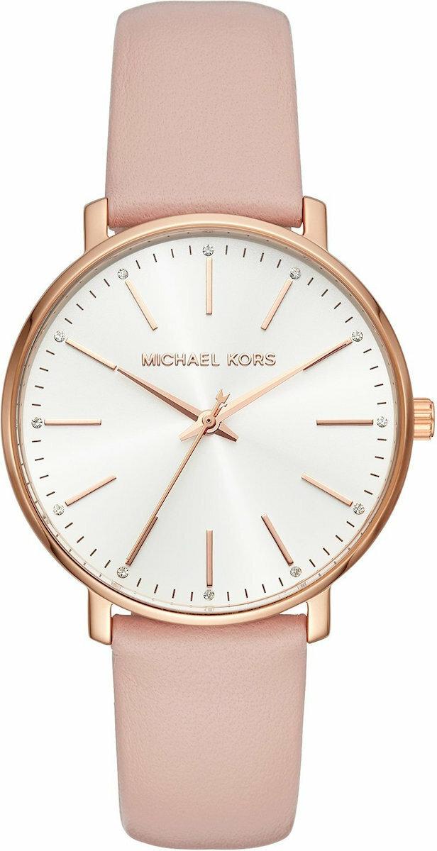  MICHAEL KORS Pyper Crystals - MK2741, Rose Gold case with Pink Leather Strap 2025