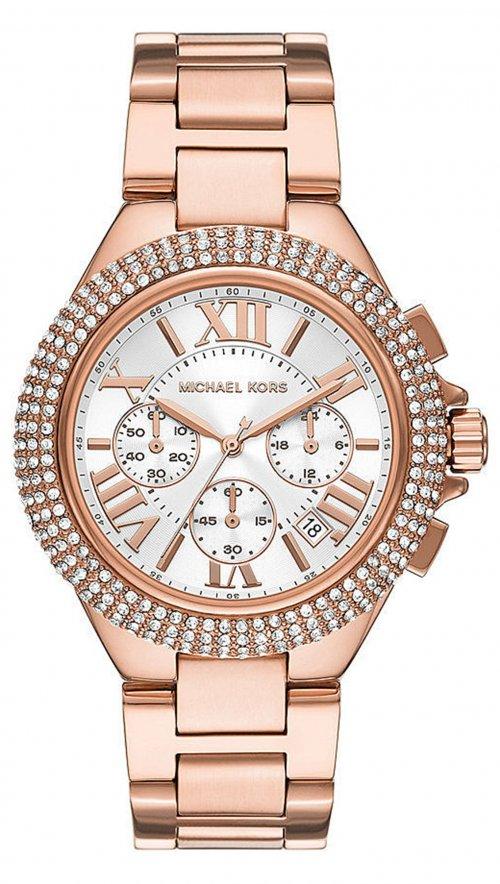 MICHAEL KORS Runway Crystals Chronograph - MK6995, Rose Gold case with Stainless Steel Bracelet