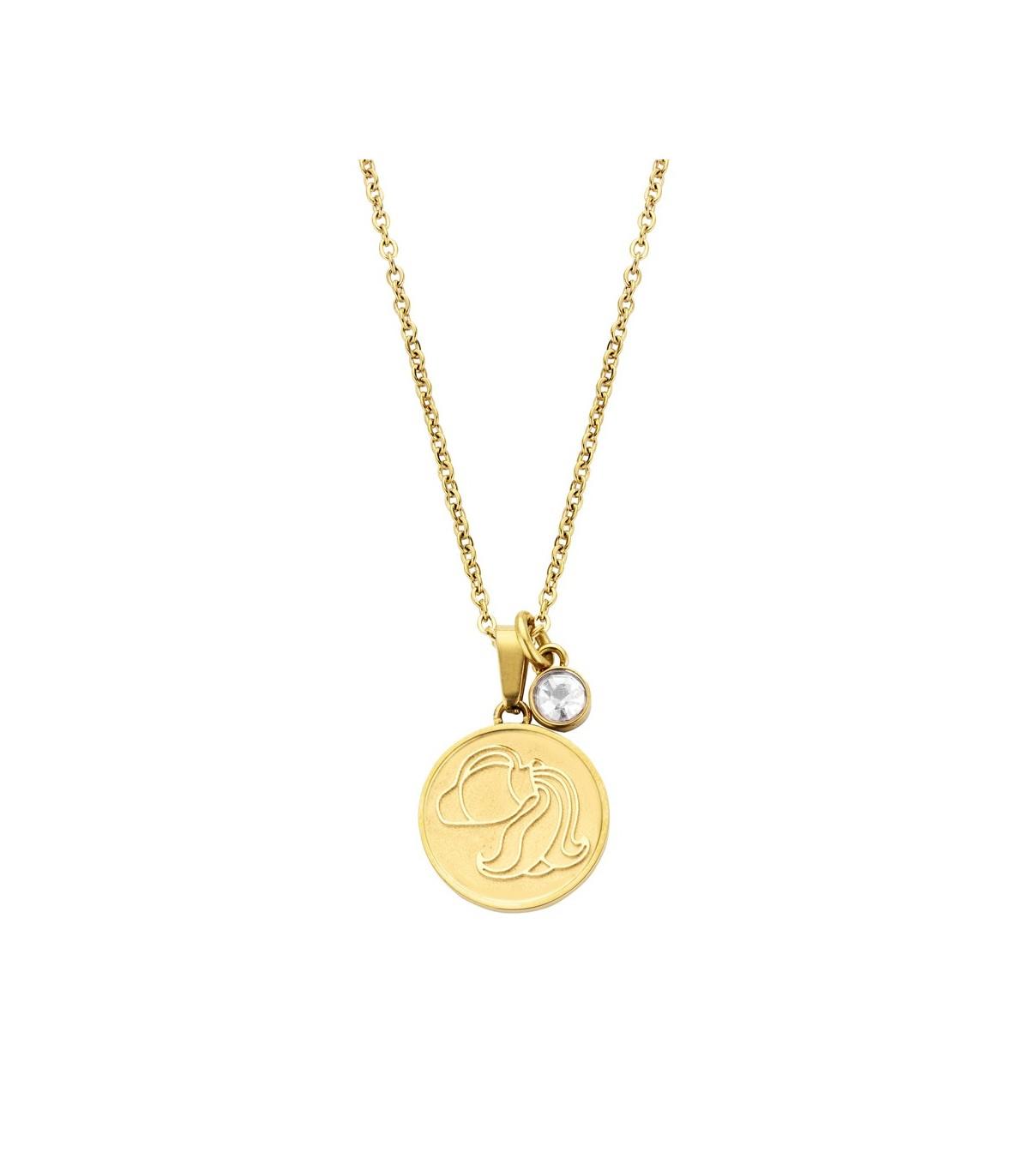  NATALIE GERSA Κολιέ από Ανοξείδωτο ατσάλι Gold NG-N0002 2025