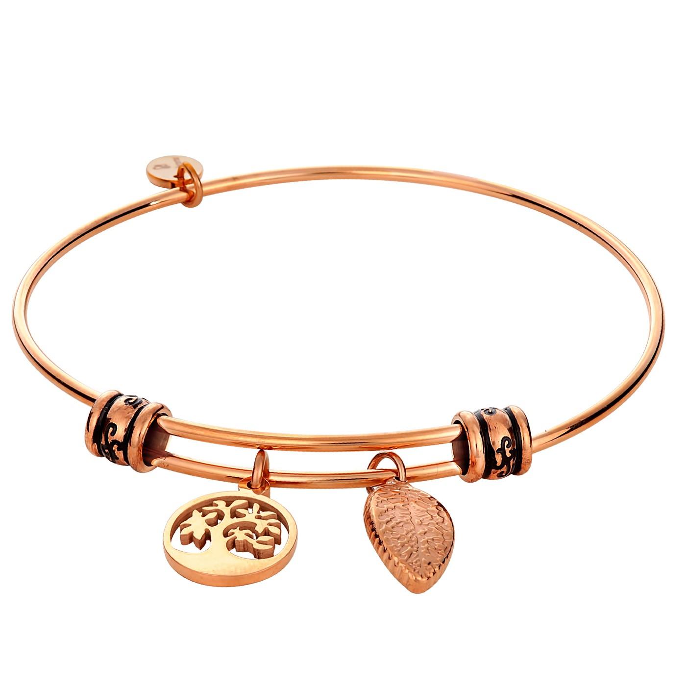  NATALIE GERSA Βραχιόλι από Ανοξείδωτο ατσάλι Rose Gold NG-B0029 2025