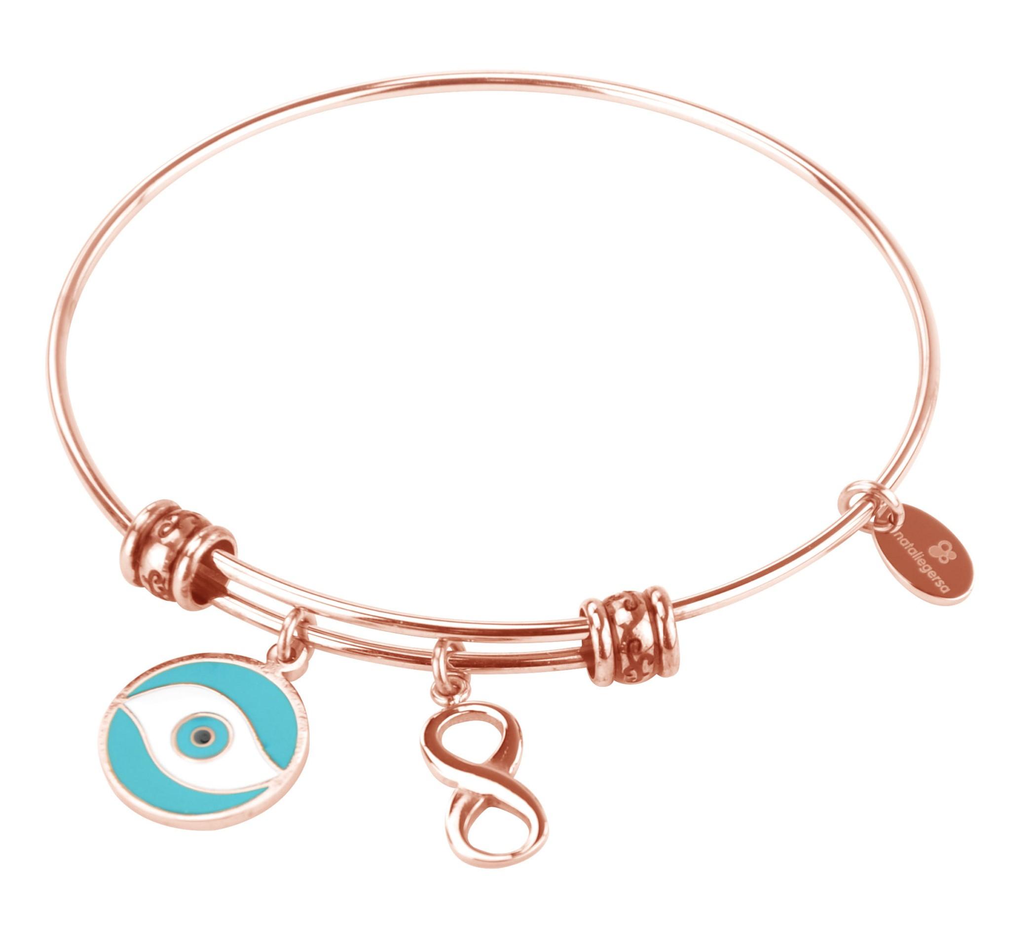  NATALIE GERSA Βραχιόλι από Ανοξείδωτο ατσάλι Rose Gold NG-B0057 2025