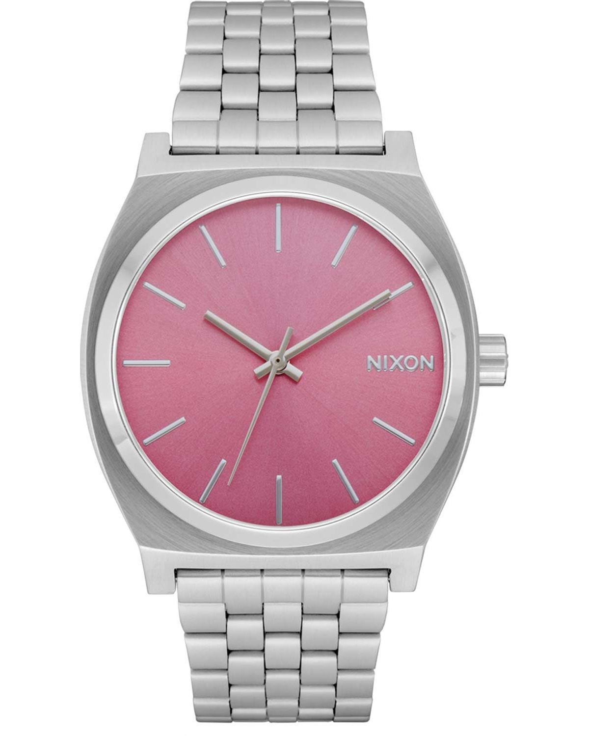 Nixon NIXON Time Teller - A045-2719-00 Silver case with Stainless Steel Bracelet