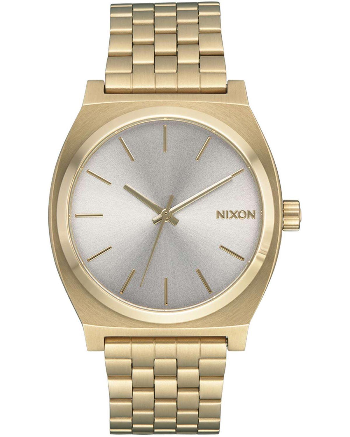 Nixon NIXON Time Teller - A045-5101-00, Gold case with Stainless Steel Bracelet