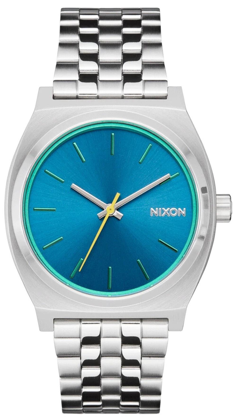 Nixon NIXON Time Teller - A045-5302-00 Silver case with Stainless Steel Bracelet
