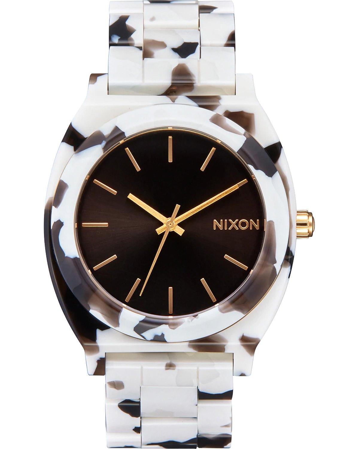 NIXON Time Teller - A327-2882-00 , Multicolor case with Multicolor Biosourced Bracelet