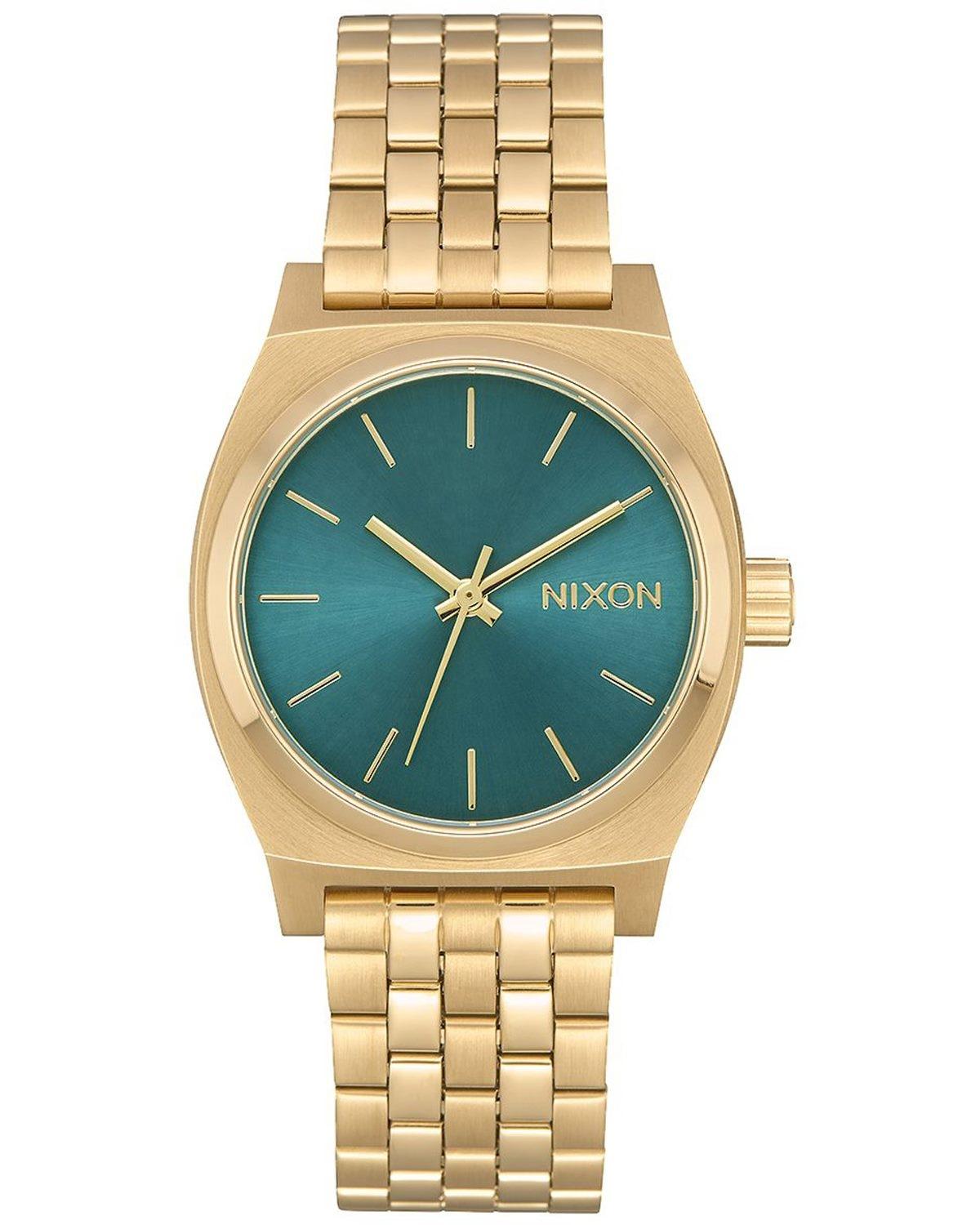 Nixon NIXON Time Teller Medium - A1130-2626-00, Gold case with Stainless Steel Bracelet
